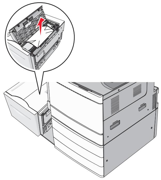 LEXMARK X950DE  -  X952DE -  X954D - Bourrage papier sous la capot supérieur - 3