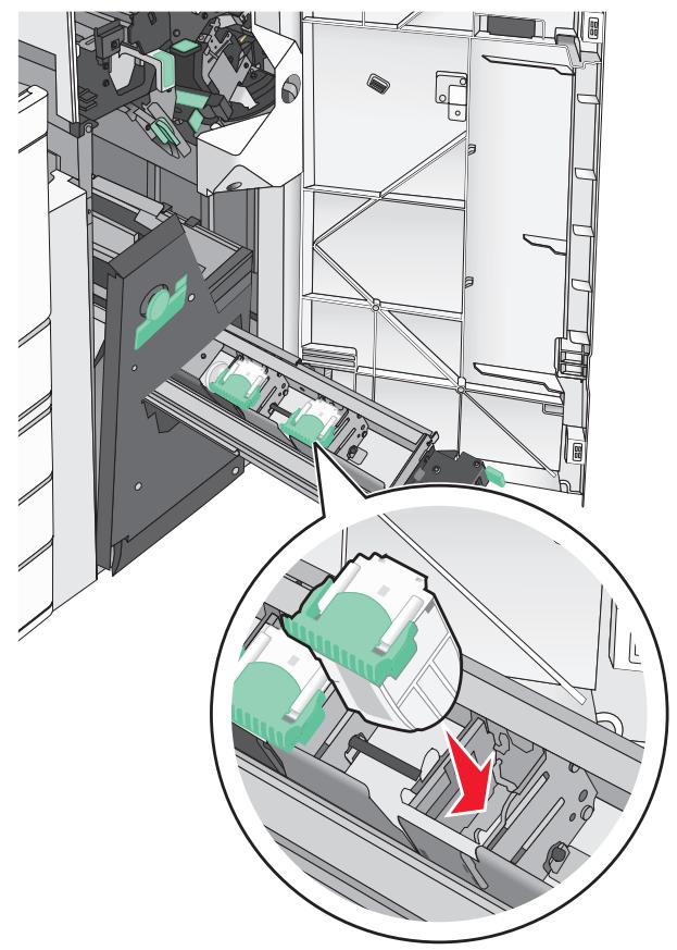 LEXMARK X950DE  -  X952DE -  X954D - Remplacement de la cartouche d'agrafes dans l'unité d'agrafage de livrets - 8