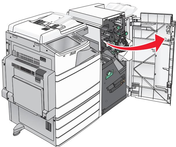 LEXMARK X950DE  -  X952DE -  X954D - Vidage de la boîte perforatrice - 1
