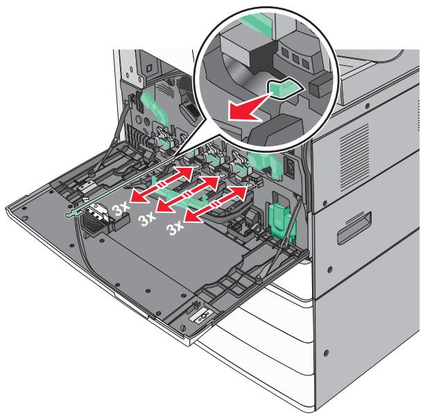 LEXMARK X950DE  -  X952DE -  X954D - Remplacement d'un photoconducteur - 9