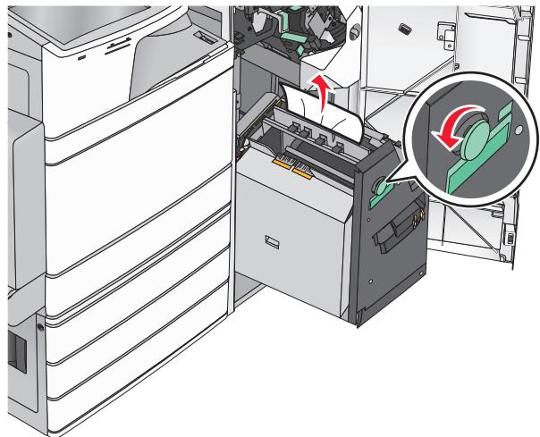 LEXMARK X950DE  -  X952DE -  X954D - Bourrage derrière la porte G - 4