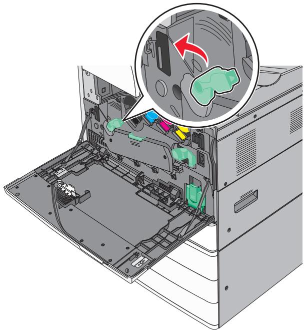 LEXMARK X950DE  -  X952DE -  X954D - Remplacement de la bouteille de récapération de toner - 5