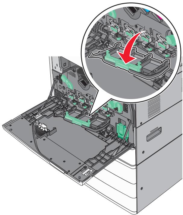 LEXMARK X950DE  -  X952DE -  X954D - Nettoyage des lentilles de la tête d'impression - 3