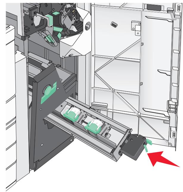 LEXMARK X950DE  -  X952DE -  X954D - Remplacement de la cartouche d'agrafes dans l'unité d'agrafage de livrets - 9