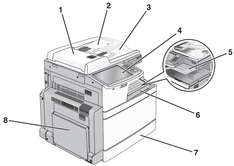 LEXMARK X950DE  -  X952DE -  X954D - Modèle de base - 1