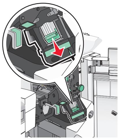LEXMARK X950DE  -  X952DE -  X954D - Remplacement de la cartouche d'agrafes dans l'agrafeuse standard - 3