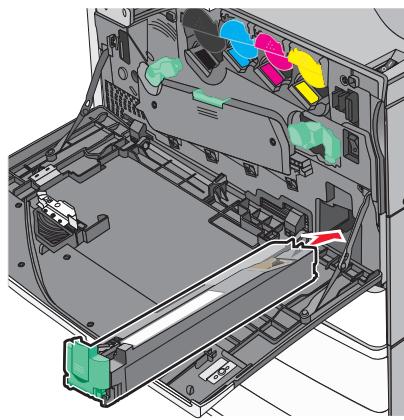 LEXMARK X950DE  -  X952DE -  X954D - Remplacement de la bouteille de récapération de toner - 4