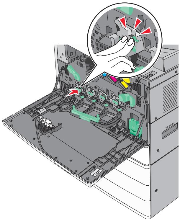 LEXMARK X950DE  -  X952DE -  X954D - Remplacement d'un photoconducteur - 8