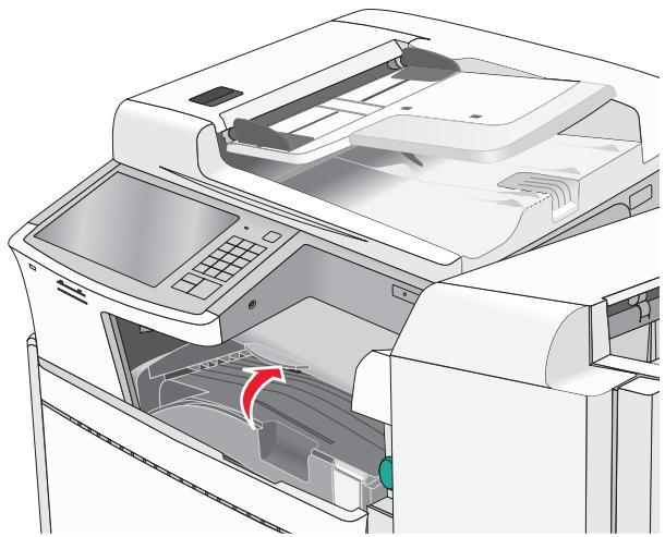 LEXMARK X950DE  -  X952DE -  X954D - Bourrage derrière le volet F (transport du papier) - 1