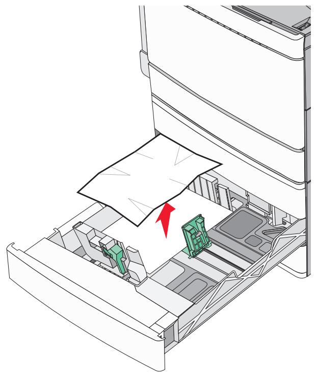 LEXMARK X950DE  -  X952DE -  X954D - Bourrage papier dans l'un des tiroirs en option (tiroirs 2 à 4) - 2