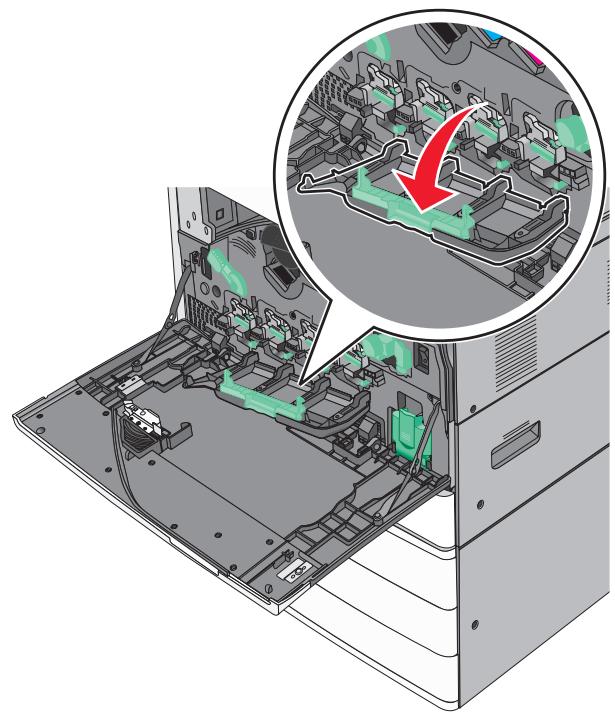 LEXMARK X950DE  -  X952DE -  X954D - Remplacement de la bouteille de récapération de toner - 6
