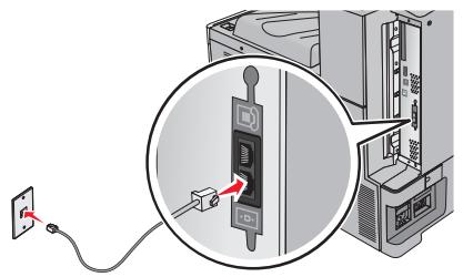 LEXMARK X950DE  -  X952DE -  X954D - Connexion à un service de sonnerie distincte - 1