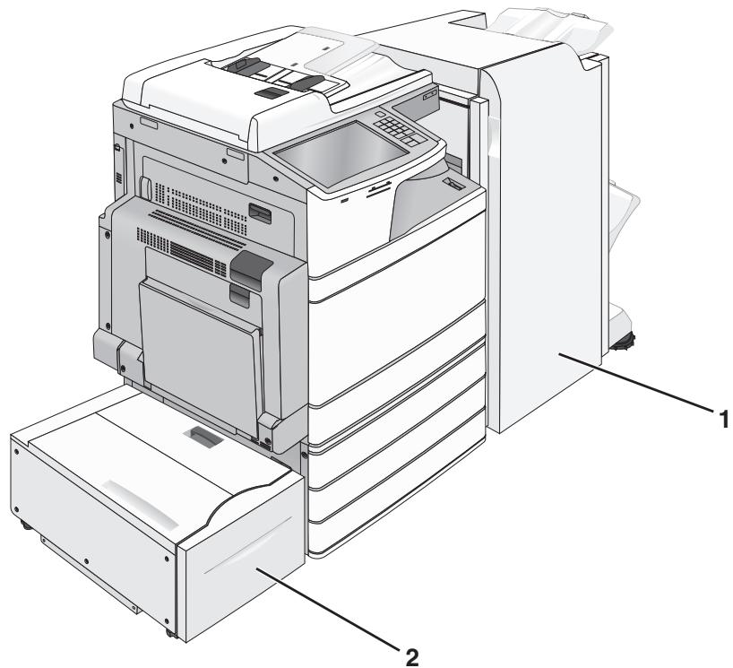 LEXMARK X950DE  -  X952DE -  X954D - Modèle entièrement configuré - 1