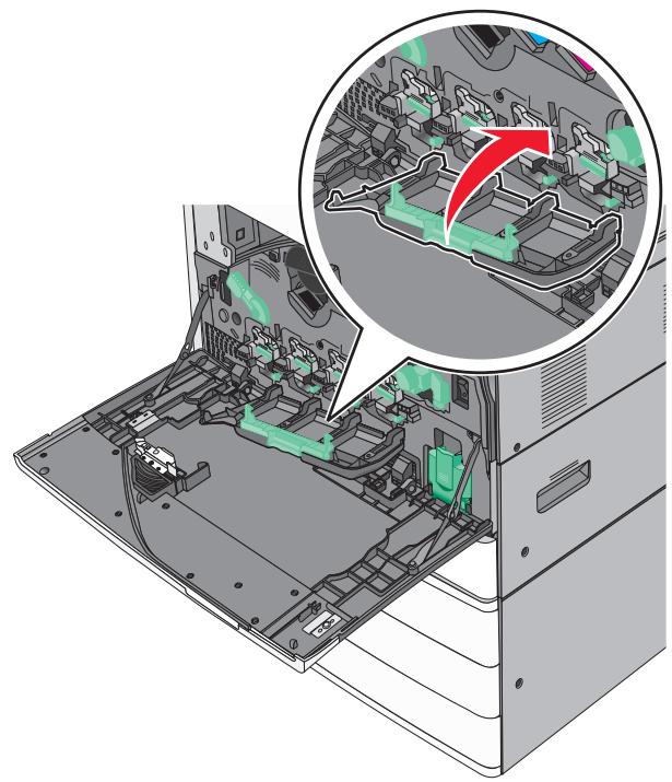 LEXMARK X950DE  -  X952DE -  X954D - Nettoyage des lentilles de la tête d'impression - 6