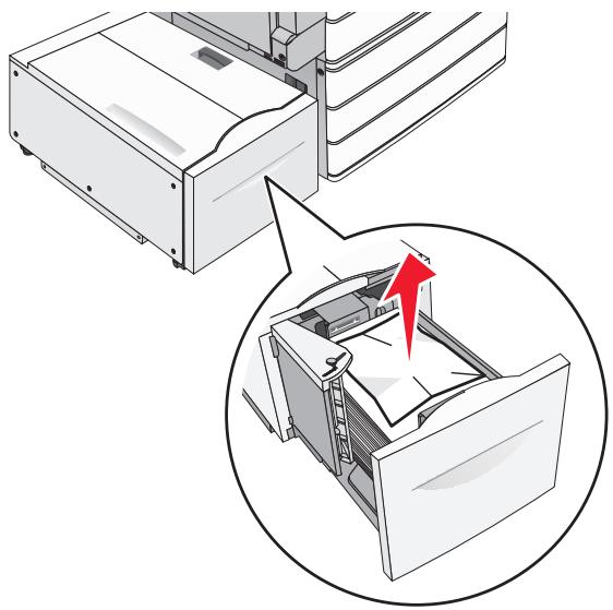 LEXMARK X950DE  -  X952DE -  X954D - Bourrage papier dans le tiroir - 2