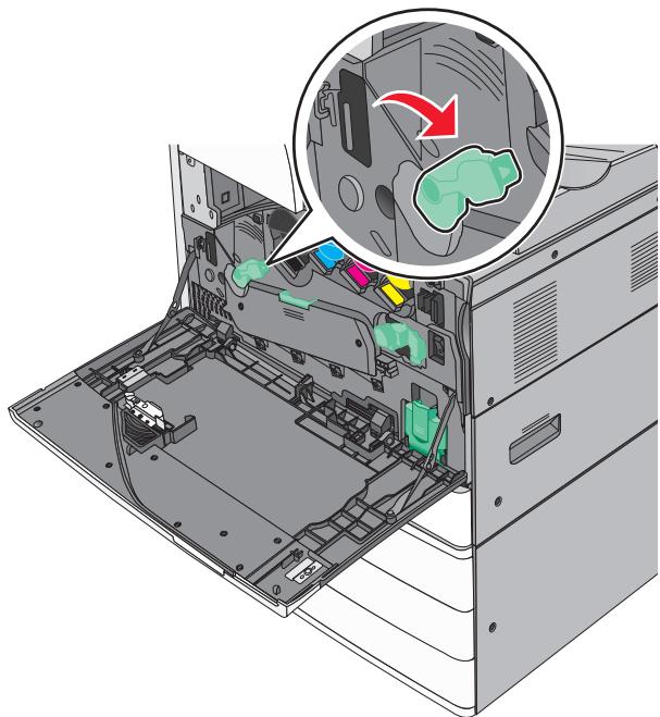 LEXMARK X950DE  -  X952DE -  X954D - Nettoyage des lentilles de la tête d'impression - 7