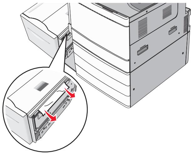 LEXMARK X950DE  -  X952DE -  X954D - Bourrage papier dans le tiroir de sortie - 2