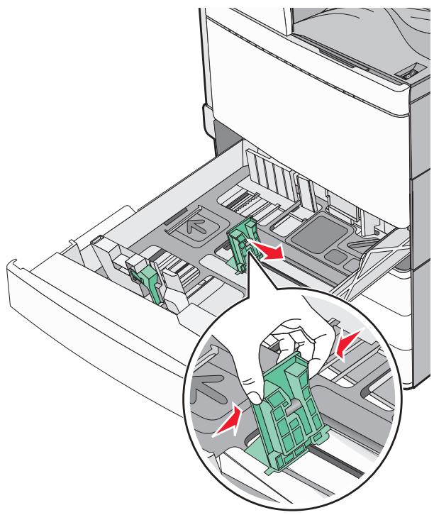 LEXMARK X950DE  -  X952DE -  X954D - Chargement du tiroir 520 feuilles (standard ou optionnel) - 5