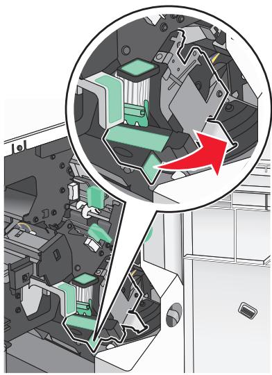 LEXMARK X950DE  -  X952DE -  X954D - Remplacement de la cartouche d'agrafes dans l'agrafeuse standard - 2