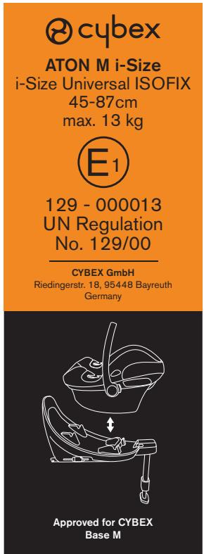 CYBEX ATON 4 - ATON M i-SIZE - 1