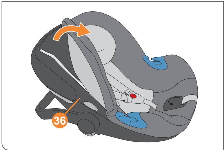 CYBEX ATON 4 - Oto koltuğunun doğru takılması - 2