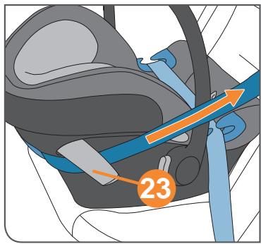 CYBEX ATON 4 - Снятие - 5