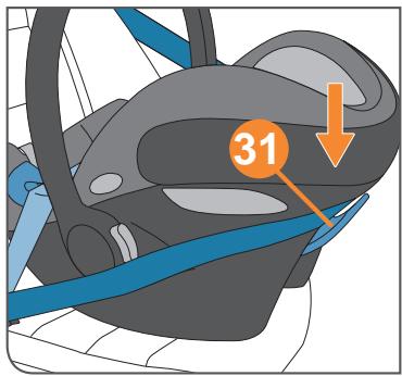 CYBEX ATON M - Снятие - 4