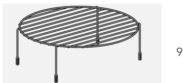 ROSIERES RMCS 550 X  -  RMCS550X - Nomi dei componenti delorno e accessori - 3