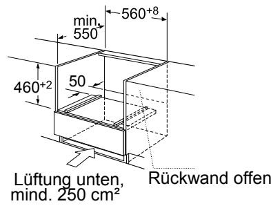 ROSIERES RMCS 550 X  -  RMCS550X - Einbaumaße - 2