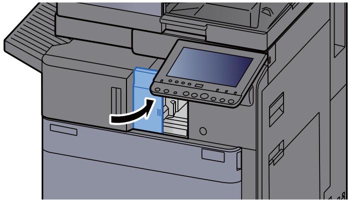 KYOCERA TASKALFA 3511I - Remettre le capot de l'agrafeuse dans sa position d'origine. - 1