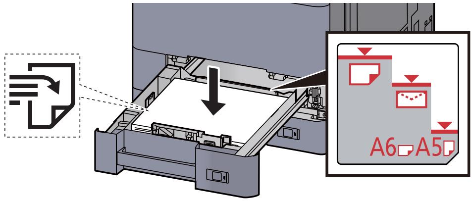 KYOCERA TASKALFA 3511I - Régler le guide de la longueur du papier jusqu'au format de papier désiré. - 4