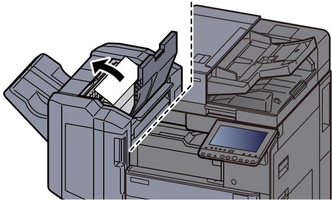 KYOCERA TASKALFA 3511I - Élimination des agrafes coincées dans le module de finition 1000 feuilles - 3
