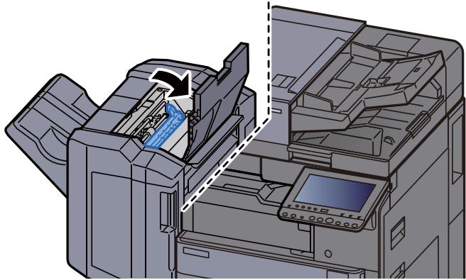 KYOCERA TASKALFA 3511I - Remettre le guide du convoyeur (D2) dans sa position d'origine. - 1