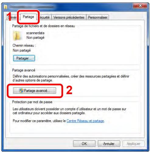 KYOCERA TASKALFA 3511I - Créer un dossier. - 2