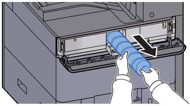 KYOCERA TASKALFA 3511I - Retirer la cartouche de toner. - 1