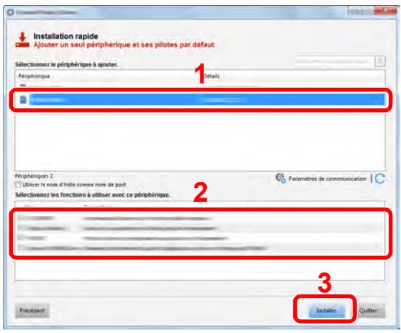KYOCERA TASKALFA 3511I - Installer le logiciel. - 1
