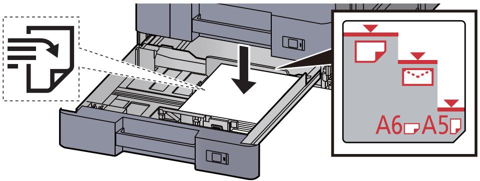 KYOCERA TASKALFA 3511I - Charger du papier. - 1