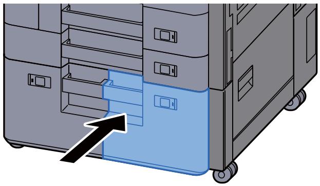 KYOCERA TASKALFA 3511I - Repousser doucement le magasin à l'intérieur. - 1