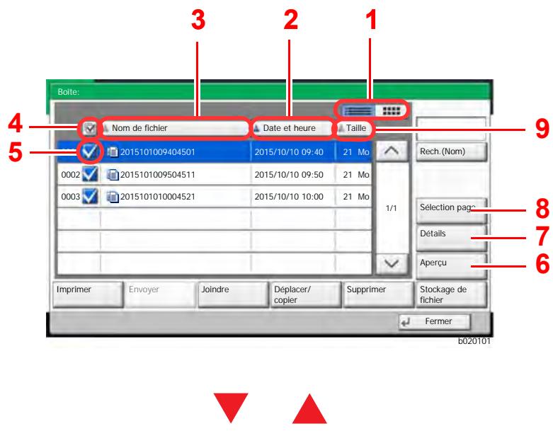 KYOCERA TASKALFA 306CI - Liste des documents - 1