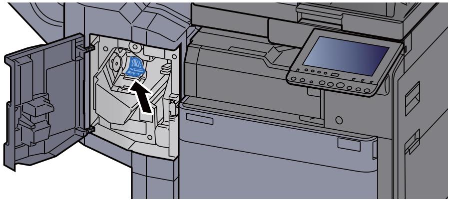 KYOCERA TASKALFA 306CI - Installer le porte-cartouche d'agrafes. - 1