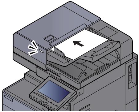 KYOCERA TASKALFA 306CI - Envoi de document au dossier partagé désiré sur un ordinateur - 1