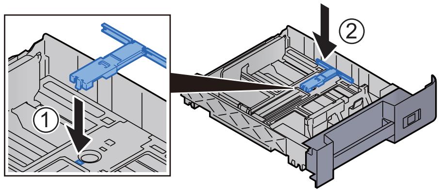 KYOCERA TASKALFA 306CI - Installer le guide d'alimentation d'enveloppe comme indiqué sur l'illustration. - 1