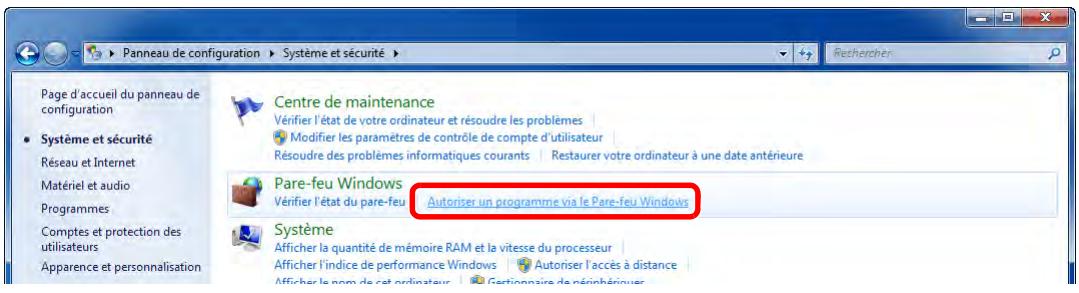 KYOCERA TASKALFA 306CI - Vérifier le partage de fichiers et d'imprimantes. - 1