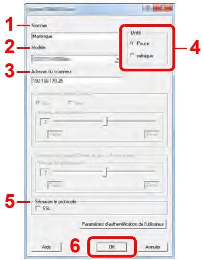 KYOCERA TASKALFA 306CI - Configurer le pilote TWAIN. - 1