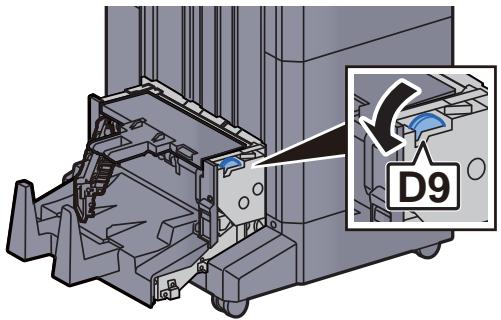 KYOCERA TASKALFA 306CI - Élimination des agrafes coincées dans l'unité de pliage - 11