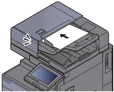 KYOCERA TASKALFA 306CI - Envoi d'un document vers un dossier sur un serveur FTP - 1