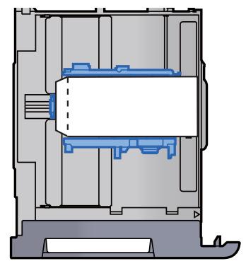 KYOCERA TASKALFA 4002I - Charger l'enveloppe avec la face à imprimer vers le haut. - 1