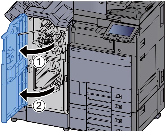 KYOCERA TASKALFA 3252CI - Élimination des agrafes coincées dans l'unité de pliage - 1