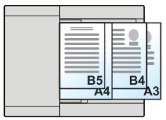 KYOCERA TASKALFA 3252CI - Larg. diff. (disponible pour les modèles métriques uniquement) - 2