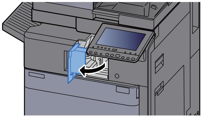 KYOCERA TASKALFA 3252CI - Ouvrir le capot de l'agrafeuse. - 1